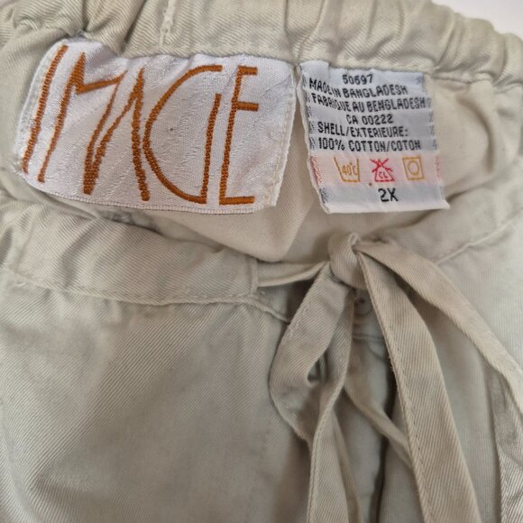 Cotton beige shorts 2X - Picture 4 of 4